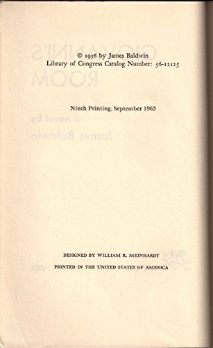 Giovanni's Room (Apollo Editions) B00286N80S Book Cover