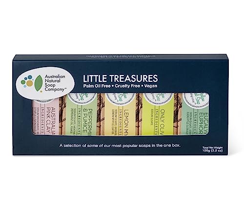 Australian Natural Soap Company Little Treasures 5-Piece Soap Gift Pack