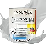 lichtgrau lack ✔️ ERSTKLASSIGE EIGENSCHAFTEN - mit unserem Buntlack hast Du die richtige Entscheidung getroffen. Der sehr ergiebige, wetterbeständige und hochdeckende 2in1 Buntlack von colourPlus ist genau der Richtige, wenn Du einen schnell trocknenden, geruchsarmen, sowohl schlag- als auch stoß- und kratzfesten Acryllack für Innen und Außen suchst. Als Lack für Kunststoff oder auch als Möbellack geeignet. Ein garantiert sehr guter Verlauf und glanzbeständiges Ergebnis!
