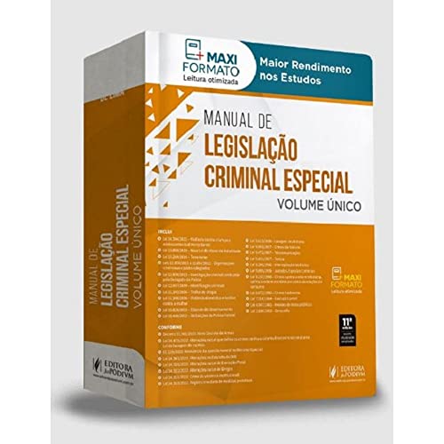Manual de Legislação Criminal Especial