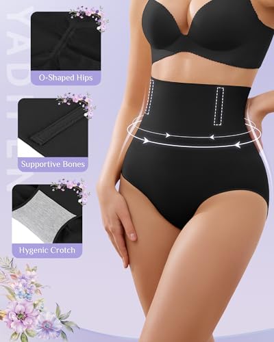YADIFEN Shapewear Tummy Control Seamless High Waisted Underwear for Women - 1