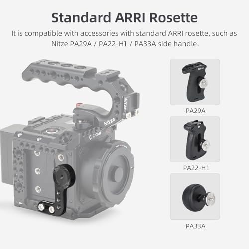 Image of Nitze L-Shaped Rosette Mount for ARRI Standard with 1 /4 inch Screws - N64-HR