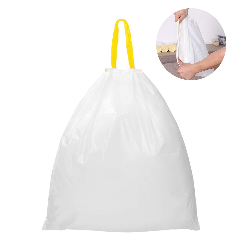 Torby na śmieci 50 l 64 x 71 cm pojemniki na śmieci 13 Gal 30 szt. worki na śmieci do biura kuchni sypialni