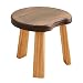 wanhaishop Pouf Sgabello a Pedale Piccolo Mini Solid Legno Ottomano Poggiapiedi Cuscino per Soggiorno Semplice poggiapiedi Ottomane e poggiapiedi (Size : Small)