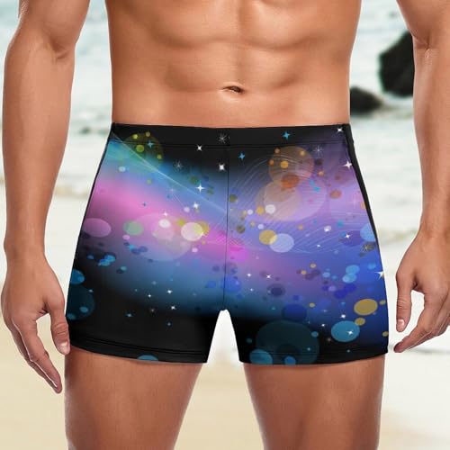 Swim briefs homme moucheté avec séchage rapide et cordon serrage