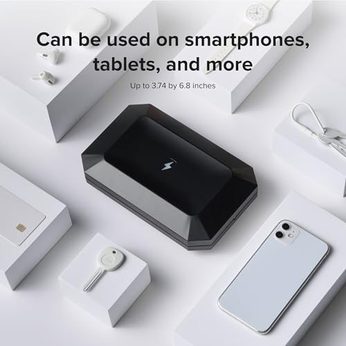 Image of PhoneSoap Basic Cell Phone UV Light Sanitizer Box | Patented and Clinically Proven 360 Degree UV Light Sanitizer | (Black)