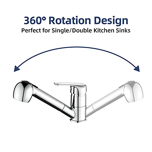 WINDALY-Grifo-Cocina-Grifo-Cocina-Ducha-Extraible-con-Monomando-Giratorio-de-360-Grifos-de-Fregadero-Agua-Fria-y-Caliente-Mezclador-Monomando-Para-Fregadero-de-Cocina-Cromo