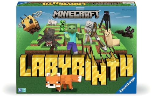 Ravensburger 24684 - Minecraft Labyrinth - The Classic Game for