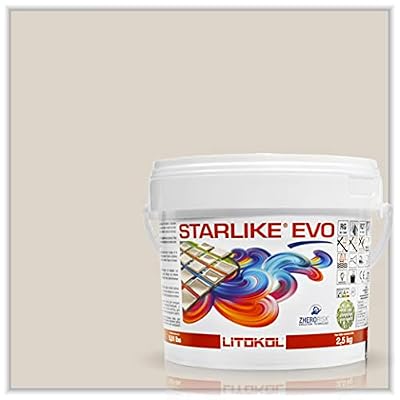 Starlike EVO Epoxy Grout 210 Greige Classic Collection 2.5 kg - 5.5 lbs
