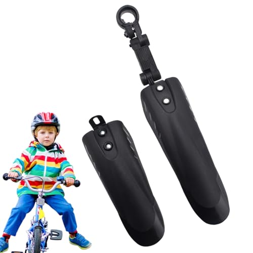 Generisch Garde Game | Juego de ropa para bicicleta infantil, juego de guardabicicletas para niños, perchero, protector trasero para bicicleta de montaña, bicicleta de montaña