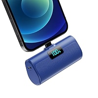 Vida IT Mini Power Bank 5000mAh - Ultra Compact Portable Phone Charger, Dual USB, Fast Charging, For Phones & Heated Clothing