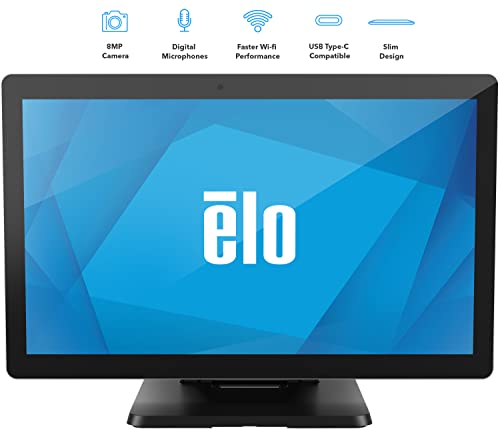 Image of Elo I-Series 4 for Android, 22 inch Touchscreen Computer, Qualcomm Snapdragon SDA660, 4GB RAM, 64GB SSD, Black