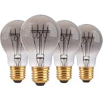 FLSNT – FLSNT Dimmbar E27 LED Warmweiss, A60 LED Spiral Filament Edi