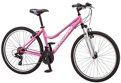 Image of Schwinn High Timber Mountain Bike, Steel Frame, 26-Inch Wheels, Light Purple