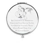 LQRI Opera Phantom Drama Musical Compact Makeup Mirror Musical Merchandise Musical Lover Mirror