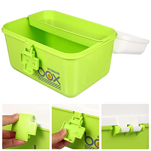 Zerodeko Lock Box for Medication Medicine Lock Box with Handle Locking Storage Box Portable Safe Box Large Storage Box with Lock - Image 3
