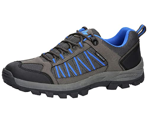 Lico Unisex Fraser Cross-Laufschuh, grau/blau, 42 EU