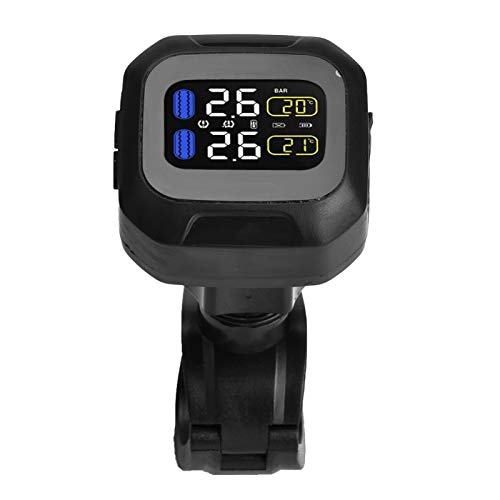 Motocyklowy Bezprzewodowy Czujnik TPMS, Zewnętrzny Czujnik Ciśnienia w Oponach IP5K4K, System Monitorowania Ciśnienia w Oponach z 2 Czujnikami Zewnętrznymi