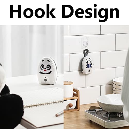 Timeflys Audio Baby Monitor Twin Mustang Panda,Two-Way Talk,Long Range Up To 1000 Ft, Rechargeable Battery,Temperature Monitoring And Warning,Lullabies,Vibration,Lcd Display,Night Light #TOP5