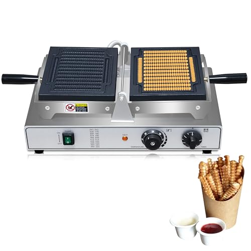 French Fries Waffle Stick Machine Commercial Waffle Fries Maker Electric Biscuit Stick Waffle Machine 110V French Fries Shaped Waffle maker