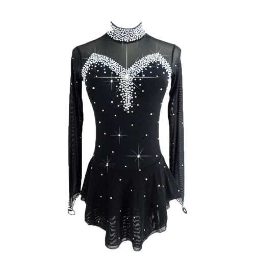 Robe de patinage artistique LIUHUO dos nu confortable pour entraînement intense