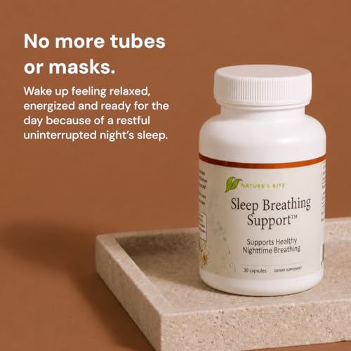 Nature's Rite Sleep Breathing Support - Natural Assistance for Better Sleep, Improve Breathing Pattern, 30 Capsules, All-Natural Herbal Ingredients, Made in USA - Image 5