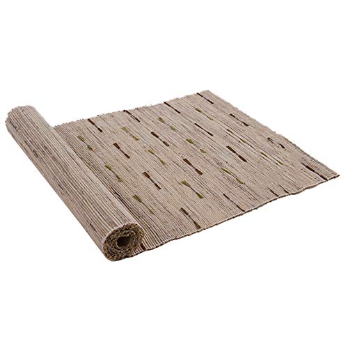 Lkh Ramie Cloth Burlap Table Runner, Pastoral Fabric Hand-Woven Table Runner, Simple And Generous, Easy To Clean(Size:35×280Cm) #TOP7