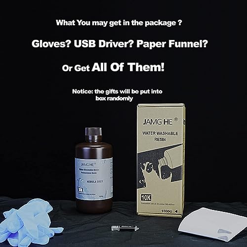 Resina 3D JAMG HE 10K Lavable con Agua 405 nm Descripción: Resina fotopolimérica de alta precisión y bajo olor, ideal para impresoras LCD, DLP y SLA. Compatible con curado UV y fácil de limpiar. Color blanco. - Fernando Cortés