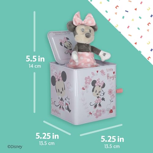 Image of Disney Baby Minnie Mouse Jack-in-The-Box - Musical Toy for Babies- Pink