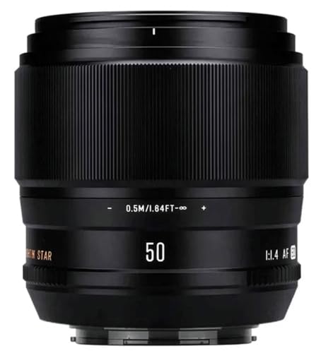 �u���C�e�B�� �X�^�[ (Brightin Star) �P�œ_�����Y AF 50mm F1.4 �\�j�[E�}�E���g APS-C�t�H�[�}�b�g �I�[�g�t�H�[�J�X ����a���]�������Y �É����[�^�[ ��F���E���F���Ή� 090026