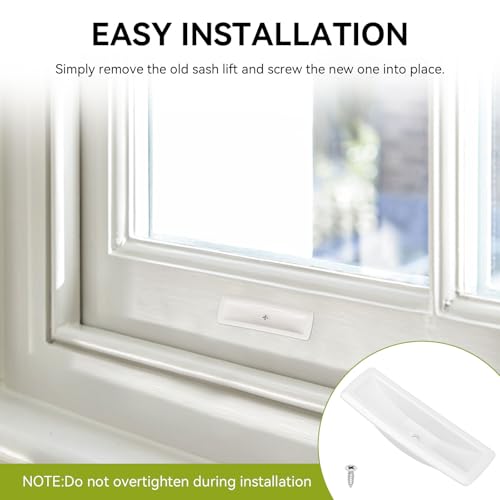 Mango Andersen PSNL de perfil bajo blanco para ventanas con tornillo 6