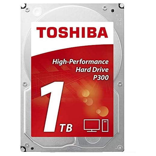 Toshiba P300 1 TB Interne Festplatte (8,9 cm (3,5 Zoll), SATA) schwarz