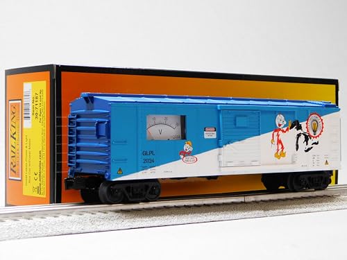 MTH RAILKING Great Lakes Power & Light Power Meter BOXCAR O Gauge 30-71187