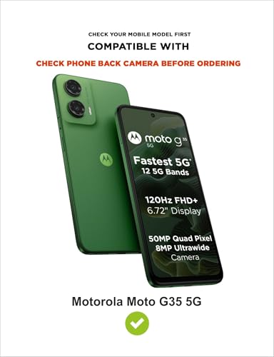 Image of SBMS Flip Cover for Motorola Moto G35 5G Back Cover Case with Magnatic Closure | Inbuilt Stand | Card & Money Pocket (Brown)