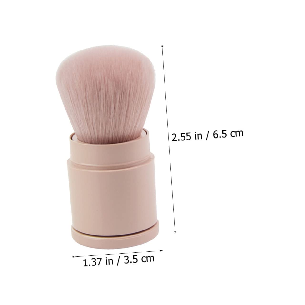 Healeved Synthetic Hair Makeup Brush for Cosmetics Soft Densely Blush Brush for Blending Foundation