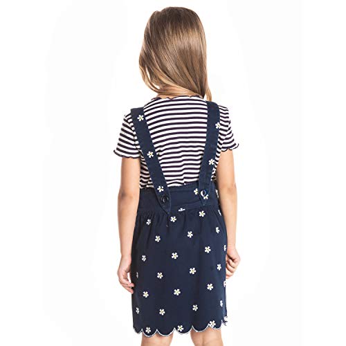 Image of Cherry Crumble California Girl's Cotton A-Line Knee-Length Dress