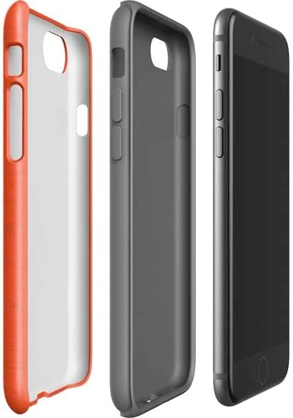 Skinit Pro Phone Case Compatible with iPhone SE (2nd & 3rd Gen) - Officially Licensed NFL Cincinnati Bengals - Alternate Distressed Design