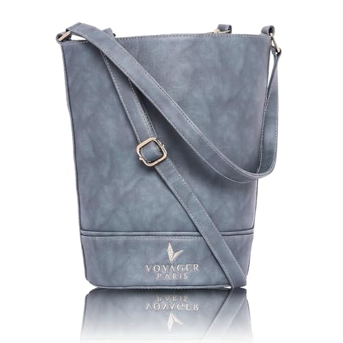 Image of Camelia Bucket Bag | Women Vegan Leather Shoulder bag | Adjustable Sling Strap | Larger Capacity Tall Bag | | Ideal For Shopping Office & Travel