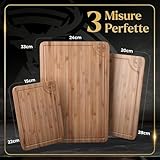 Zoom IMG-2 deer oak set taglieri da Zoom IMG-2 deer oak set taglieri da