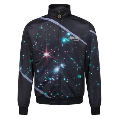 100% Hardcore Veste de survêtement Space | Black | Gabber unisexe noir, Noir , 4XL
