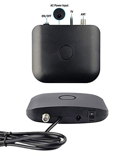 Cekay Digital Outdoor Amplified Hd Tv Antenna Motorized 360 Degree Rotation 150 Miles With 40Ft Rg6 Coax Cable - Uhf/Vhf/1080P/4K Updated Version #TOP6