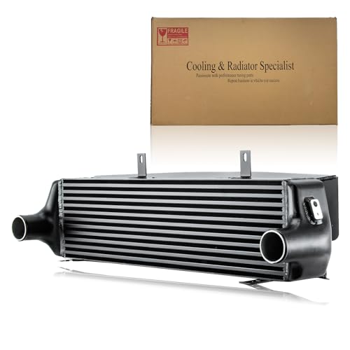 PUNDIMO Upgrade Intercooler for 2013-2018 Ford Focus ST, Replacement Intercooler for 2013-18 2014 2015 2016 2017 2.0L EcoBoost Hatchback 4-Door Direct Fit Performance Front Mount Turbo Cooling System