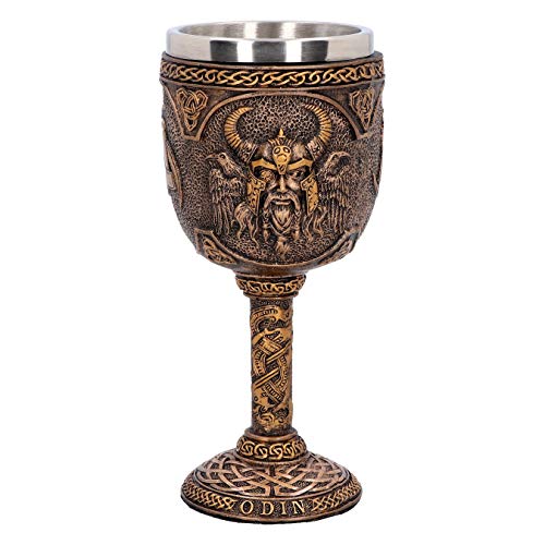 Odin vaso de resina coleccionable Nemesis Now D4717P9 de 17 cm 4