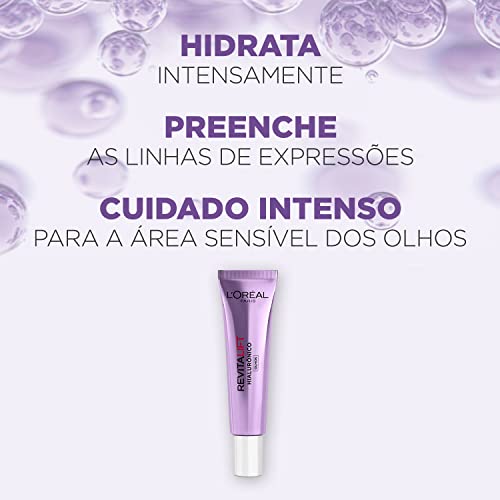 Kit Tratamento Facial L'Oréal Paris Revitalift Hialurônico: Creme Dia + Noite + Olhos, Transparente