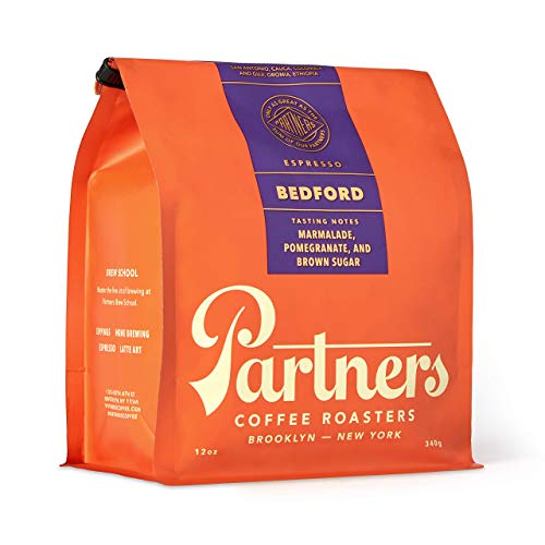 Partners Coffee Roasters, Bedford Blend, Whole Bean Coffee - 12 Ounce - Medium-Dark Roast #TOP3