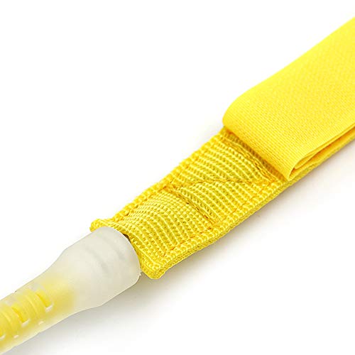 Anself Trela ​​de Surf Surf Leash Leash Aço Suave Swivel Surf Perna Raia Paddleboard 6FT / 8FT / 10F