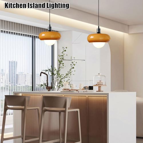 Lámpara colgante de cristal moderna con base E27 e iluminación interior 2