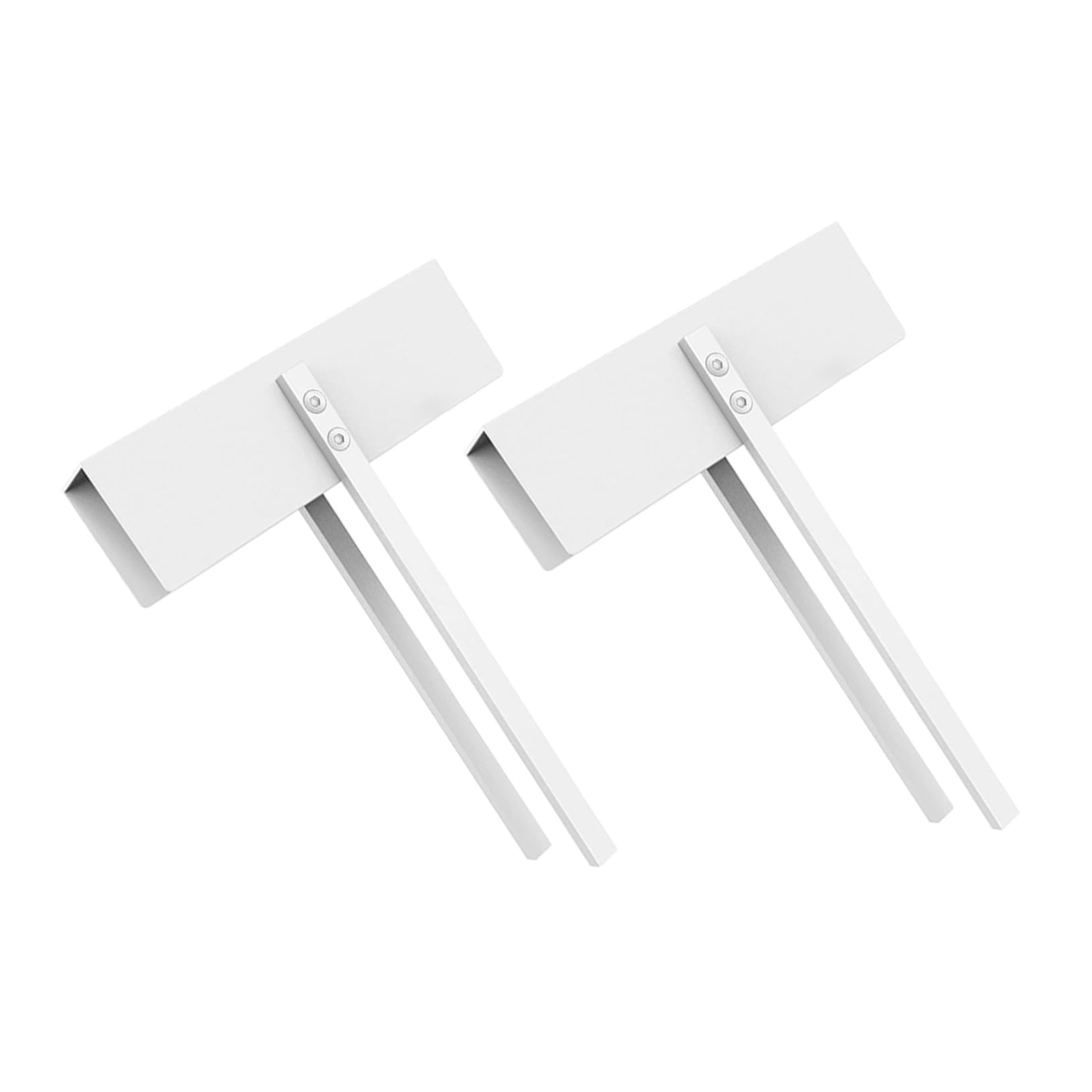 Gadpiparty 2 Piezas Cerradura para Puertas Dobles de Acero Inoxidable Segura y Ajustable Protección Infantil para Armarios y Armarios con Doble Puerta Fácil Instalación y Portátil para Uso