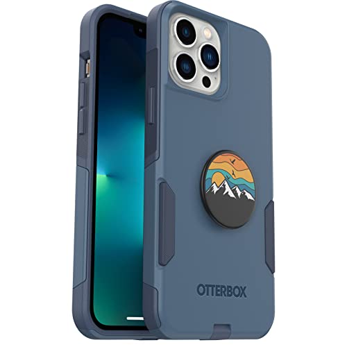 Bundle: COMMUTER IPHONE 12/13 PRO MAX ANT - (ROCK SKIP WAY) + PopSockets PopGrip - (BEE BOHO)