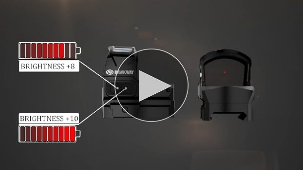 Amazon.com : HAWKWAY 2 MOA Red Dot Sight for Pistol RMR Dot